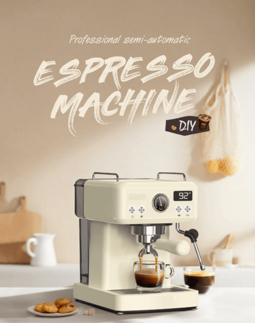 True Origin Roast 20-Bar Semi-Automatic Espresso Machine — Cold & Hot Brew