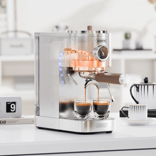 True Origin Roast 2100W Semi-Automatic Espresso Machine — 95°C Precision Brew