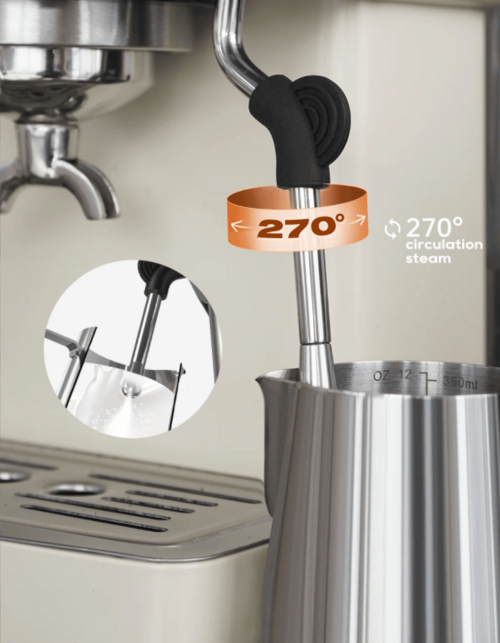 True Origin Roast 20-Bar Semi-Automatic Espresso Machine — Cold & Hot Brew
