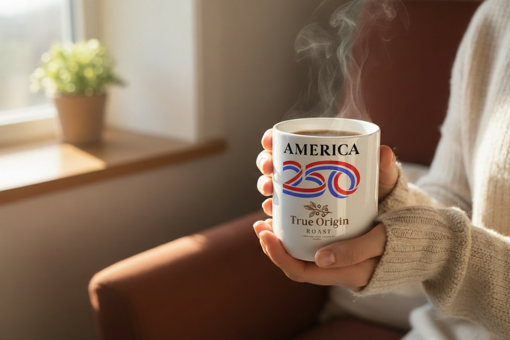 True Origin Roast x America 250 Lifestyle
